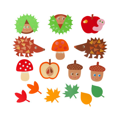 Kreatívna súprava Prvé strihanie gaštanových kamarátov Haba