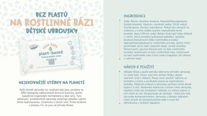 Výhodné balenie 12 ks -Bylinné vlhčené obrúsky s harmančekom a aloe vera 56 ks Jackson reece