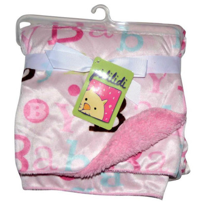 Deka dojčenská obojstranná, Pidilidi ružová