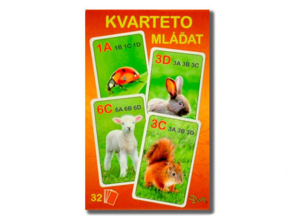 Kvarteto mláďatá 32 ks