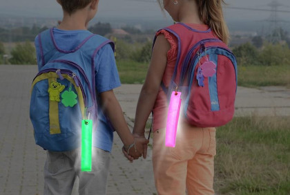 Prívesok s karabínou reflexnou S.O.R.