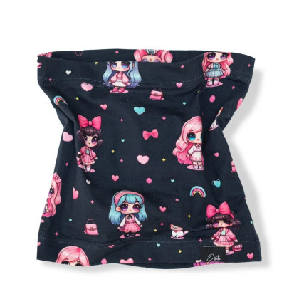 Bavlnený nákrčník Bábika tmavomodrý Esito