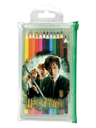 Pastelky v PVC vrecku Harry Potter 12 ks