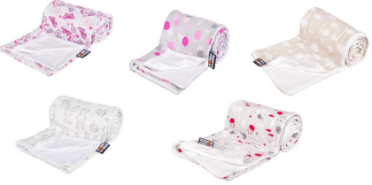 Obojstranná bambusová deka 70 x 100 cm