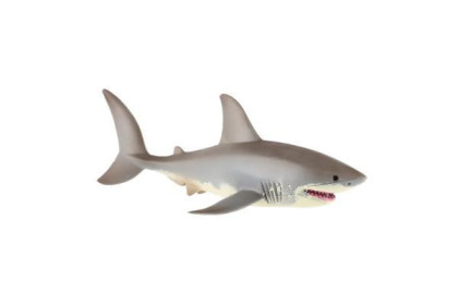 Žralok biely zooted plast 17 cm