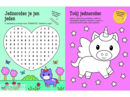 Guliočko Jednorožci 20 reliéf Connie Isaacs, Bethany Carr