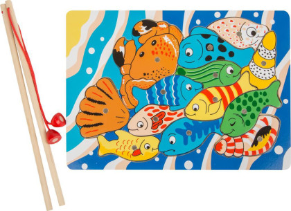 Motorické puzzle rybárčenie small foot