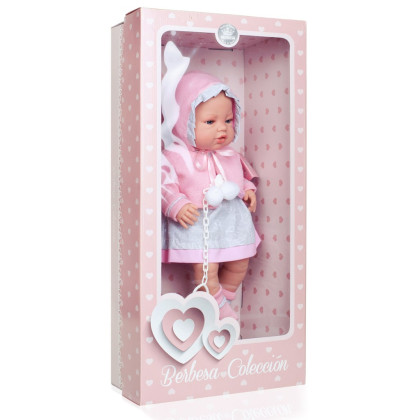 Luxusná detská bábika-bábätko Berbesa Amanda 43cm