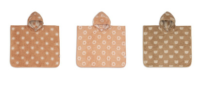 Osuška pončo froté Jacquard Jollein