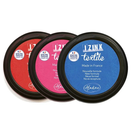 Pečiatkovací vankúšik na textil Aladine Izink Textile