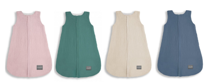 Obojstranný ľahký mušelínový spací vak Sleepee 0-4 mesiace