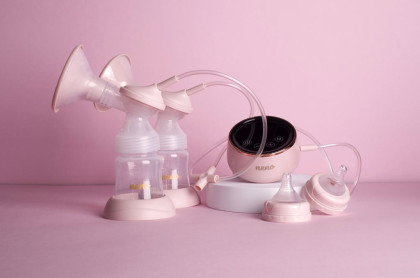Odsávačka materského mlieka dvojitá elektrická dvojfázová Bella Twin Neno