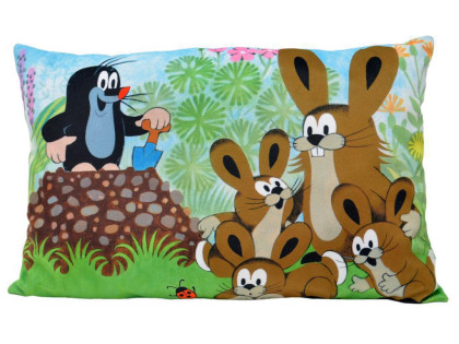 Vankúš Krtko 45x30 cm