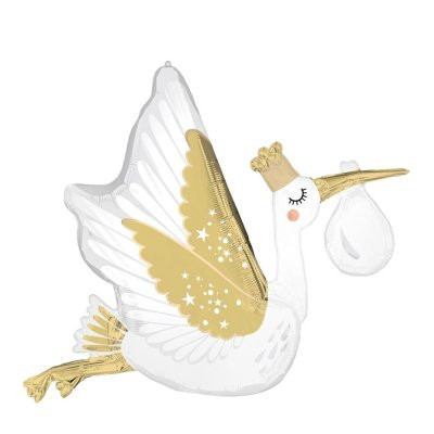 Bocian - špeciálna zásielka 88 x 71 cm - fóliový balónik