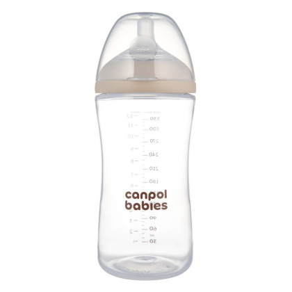 Fľaša antikoliková Natural Shape 330 ml Canpol babies