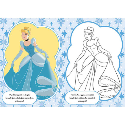 Maľovanky A5 Disney Princezné