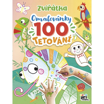Maľovanky a 100 tetovaní Zvieratká