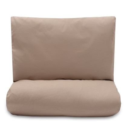 Bavlnený set do postieľky s výplňou 90 x 120 cm cappuccino New Baby