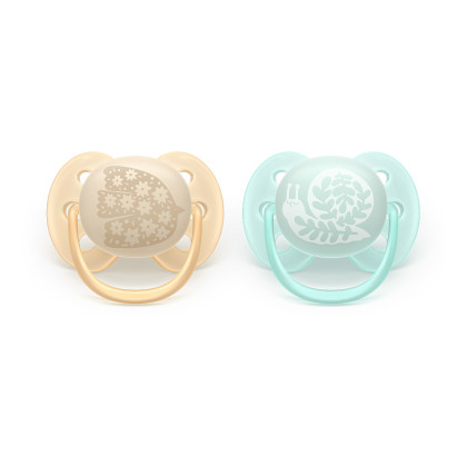 Cumlík Ultrasoft Premium neutral 0-6 m obrázok 2 ks Philips Avent