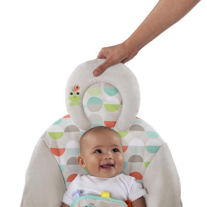 Lehátko vibrujúce s melódiou Happy Safari 0 m+, do 9 kg, 2019 Bright Starts