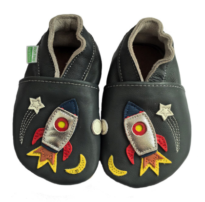 Kožené capáčky Barefoot Veľ. M (6-12 mes.) Hopi Hop