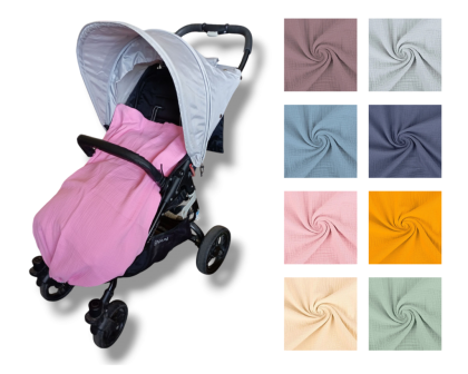 Letná mušelínová nepadacia deka