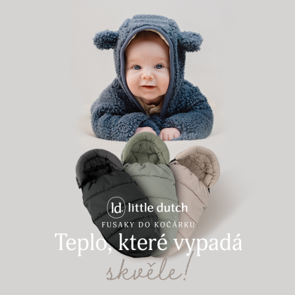 Fusak do kočíka Little Dutch