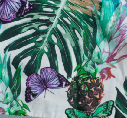 Mušelínová osuška s kapucňou Dizajn 85 x 85 cm Babymatex