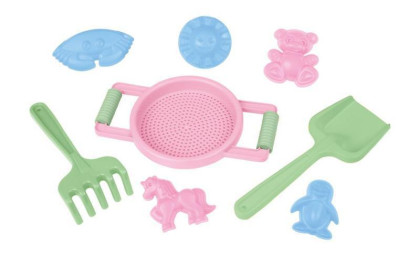 Pieskový set, 8-dielny