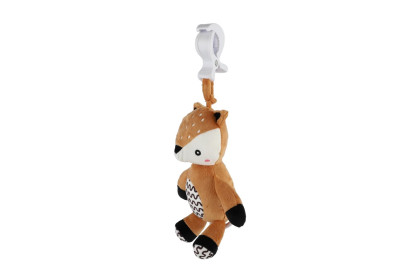 Naťahovací hrací strojček plyš 30 cm záves na postieľku/kočík Babyted