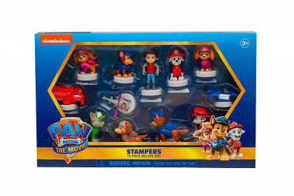 Paw Patrol/Tlapková patrola The Movie: 12 figúrok s pečiatkou - Deluxe Box