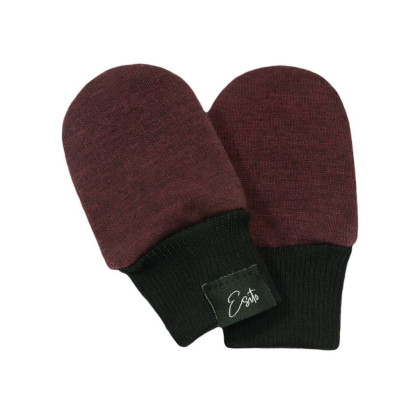 Detské rukavice zateplené Warmkeeper Zoe Garnet - vínová Esito