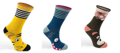 Veselé ponožky Funny chlapčenské 3 ks Pidilidi