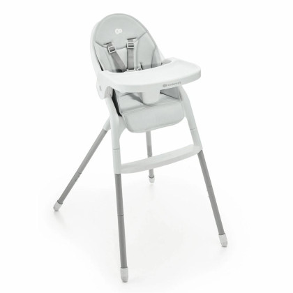 Jedálenská stolička Dinnly 2 v 1 Grey Kinderkraft