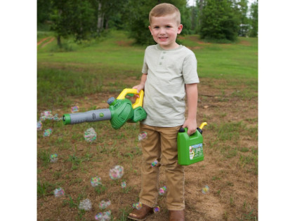 Detský bublifukový fúkač lístia John Deere Kids