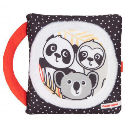 Senzorická knižka Panda BabiesBoo Canpol babies
