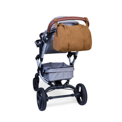 Prebaľovacia taška Mommy Club Signature Prestige Hazelnut Childhome
