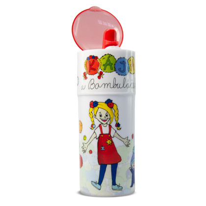 Fľaša Kája a Bambuláčik 350 ml