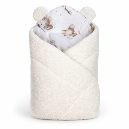 Baránková zavinovačka bavlna/baránok Malá myška Baby Nellys