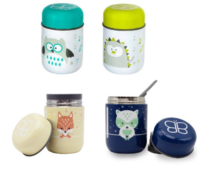 Foöd Termoska na jedlo s lyžičkou 300 ml Bblüv