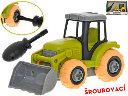 Traktor 14 cm skrutkovací voľný chod