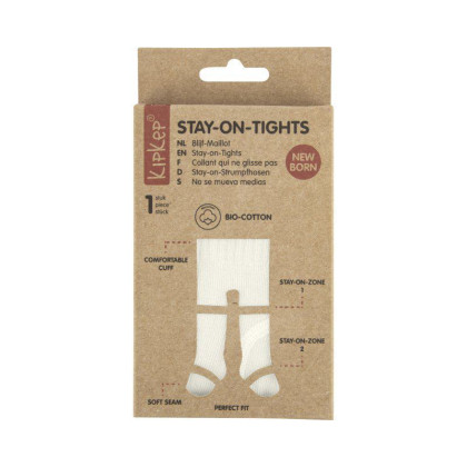 Detské pančuchy Stay-on-Tights Off White