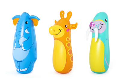 Nafukovacie boxovacie vrece zvieratká 89 cm Bestway