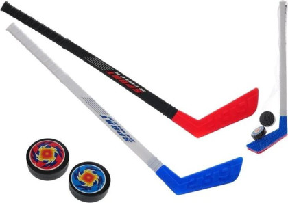 Sada hokejok - hokejky s pukom