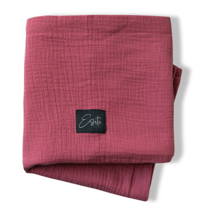 Mušelínová deka dvojitá 75 x 100 cm Esito