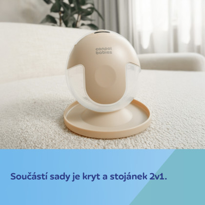 Elektrická odsávačka materského mlieka do podprsenky SmartSense Canpol babies