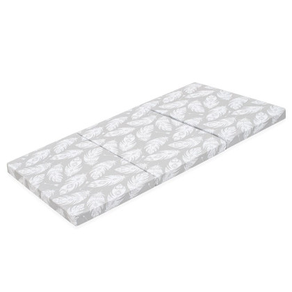 Skladací matrac do postieľky New Baby Standard 120x60x5 cm pierka