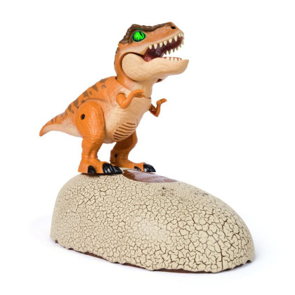Dino interaktívne T-rex liahnuce sa z vajcia