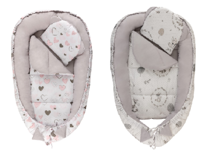 Hniezdočko Hagi s vankúšikom soft Bomimi