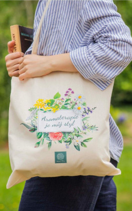 Plátená taška Aromaterapia je môj štýl